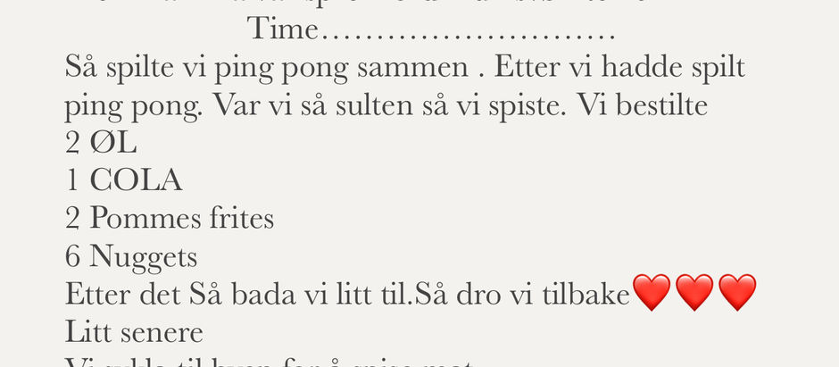 Bella sin dagbok 4.Juli