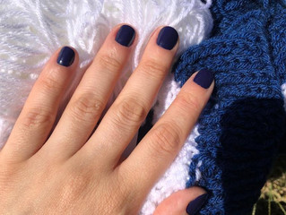 Esmalte da semana: Azul Estrelado