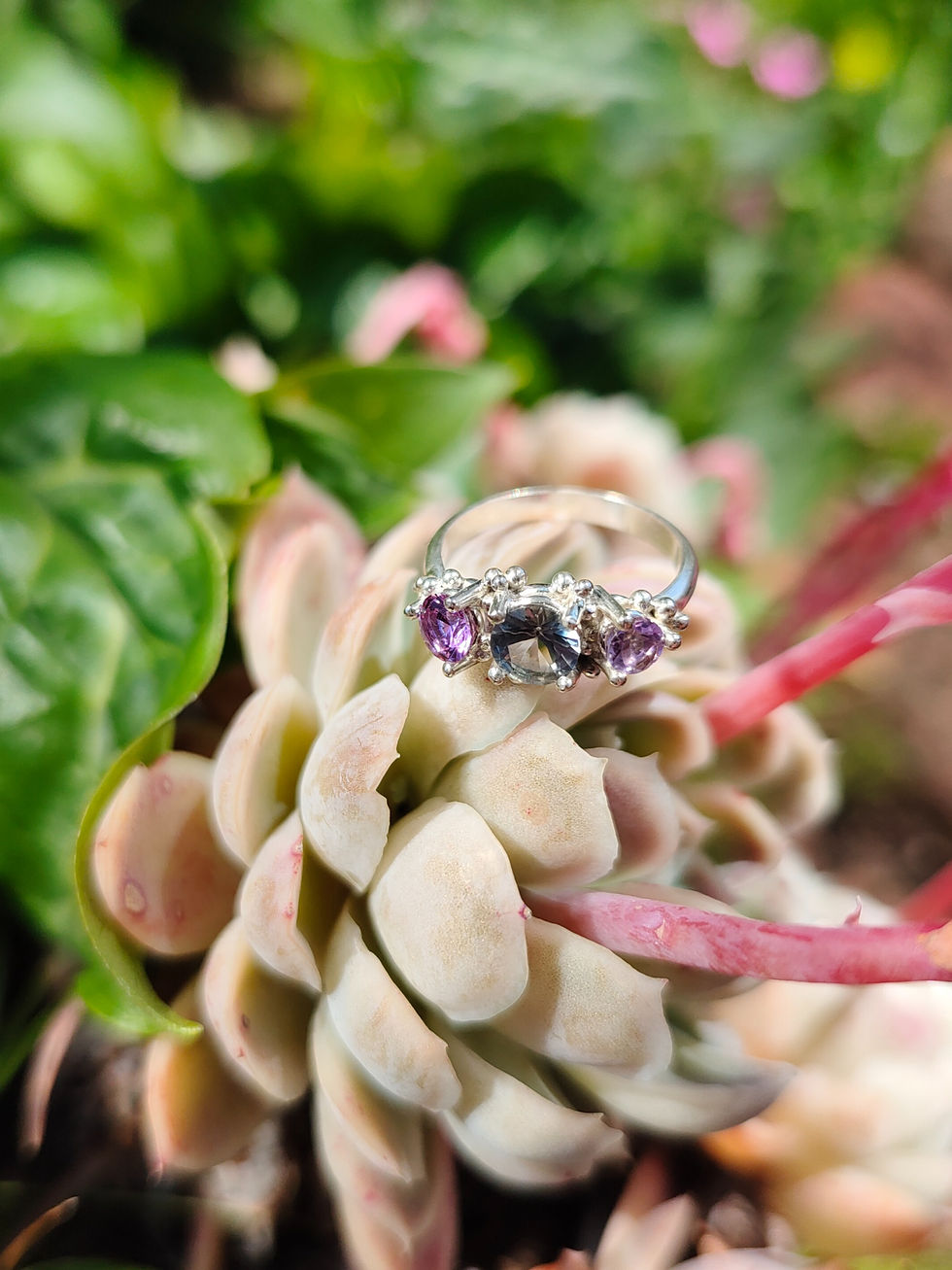 Fizzy Trio Ring - Size M ½