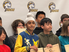 Gurvir S. & Nathan S. Receiving the Respect Award