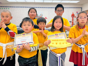 Enlighten  Chinese School Kungfu Belt Testing