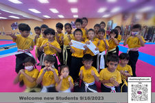 Welcome New Students Samuel P. & Ning Bo L. 9/16/2023