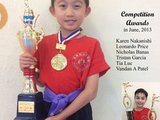 Competition Awards in June, 2013