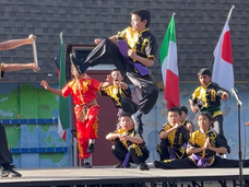 13 Kungfu Ambassadors Showing Their Talent at Williams Elementary