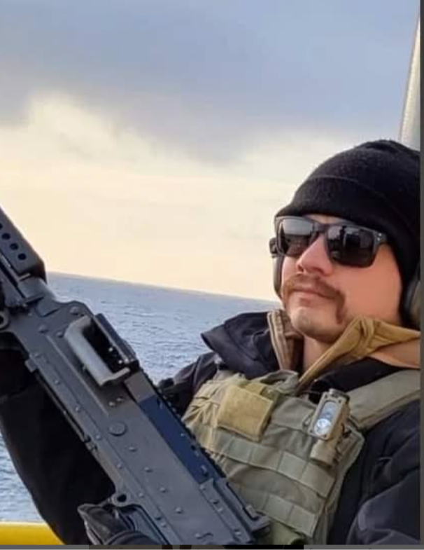 Julian Escamilla In the Navy On a ship