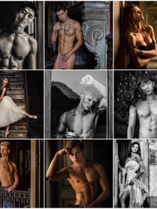 Photographing models and celebrities