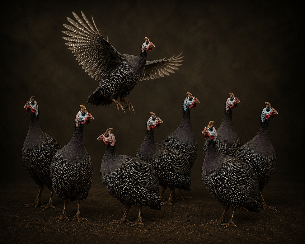 Guinea Fowl 珍珠雞 ホロホロチョウ