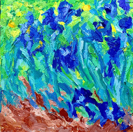 Irises Wearable Landscape Paul Bead