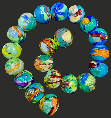 Wellsboro Pennsylvania Wearable Landscape Paul Bead