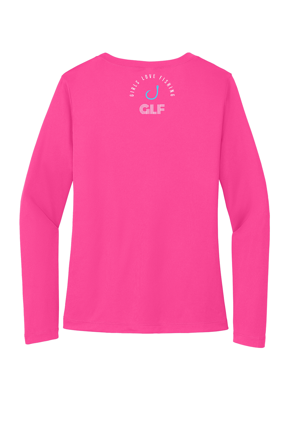 Thumbnail: LBAA - GIRLS LOVE FISHING - V NECK - 100% POLYESTER