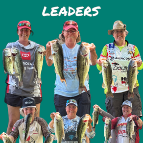 Lynda Gessner and Leslie Anderson lead with 12.96! Secret York, Cassie Hall, and Karlee Jo Prevett lead top 3 on Co-Anglers on Table Rock