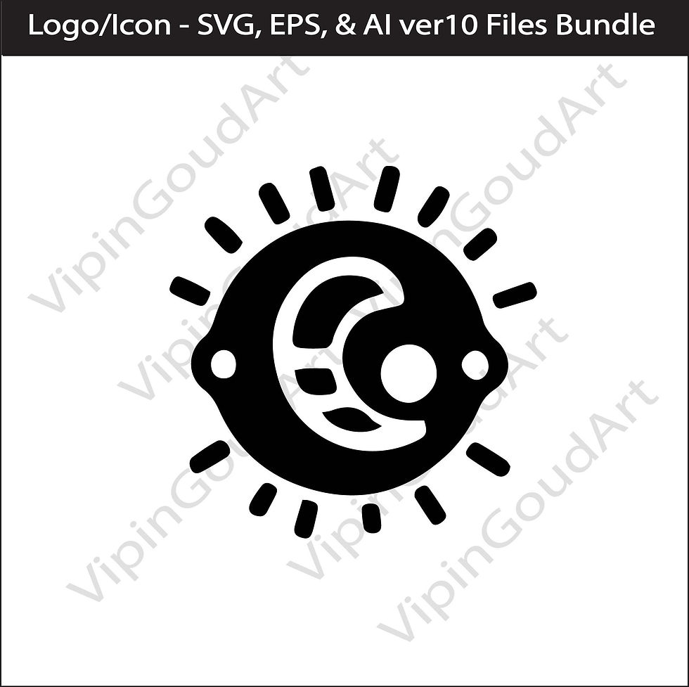 Thumbnail: Mechanical cog logo symbol for technology and industrial branding