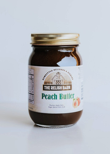 Butter【Peaches Ver.】 Peach Butter 16 oz | The Relish Barn
