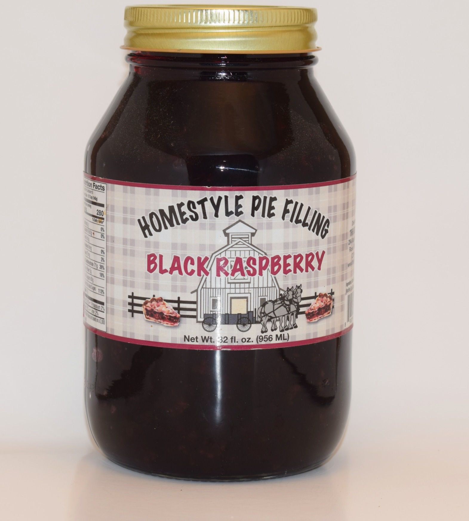 black raspberry Pie filling