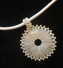 185 Necklace w Rose Quartxz (1).JPG