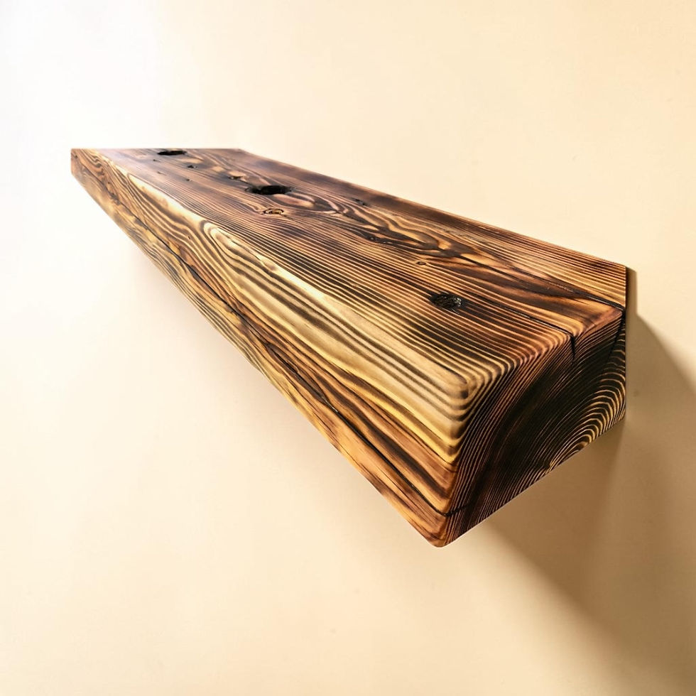 Reclaimed Douglas Fir Beams in Denver: From Vestas Wind Turbine Transport to Custom Mantel