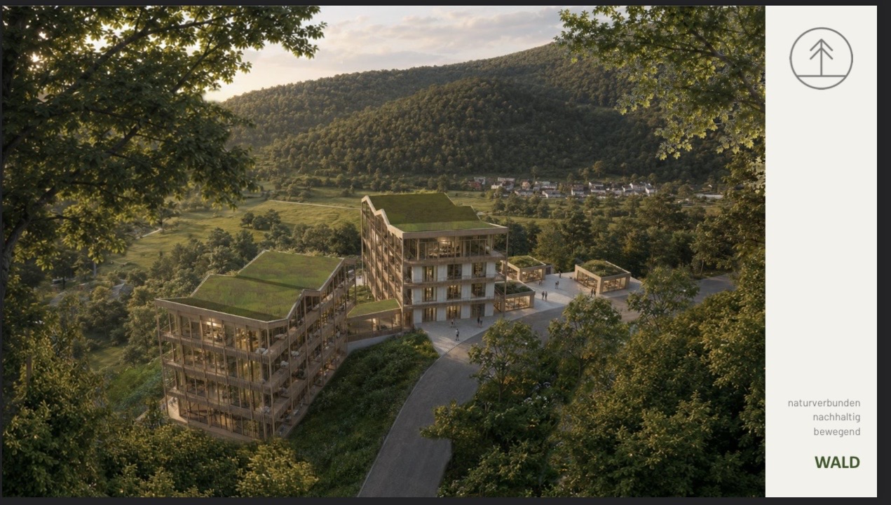 WALDWERK, Luftaufnahme