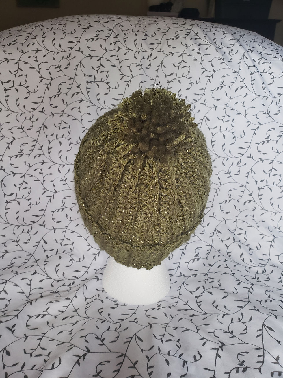 Thumbnail: Fashionable Olive Beanie