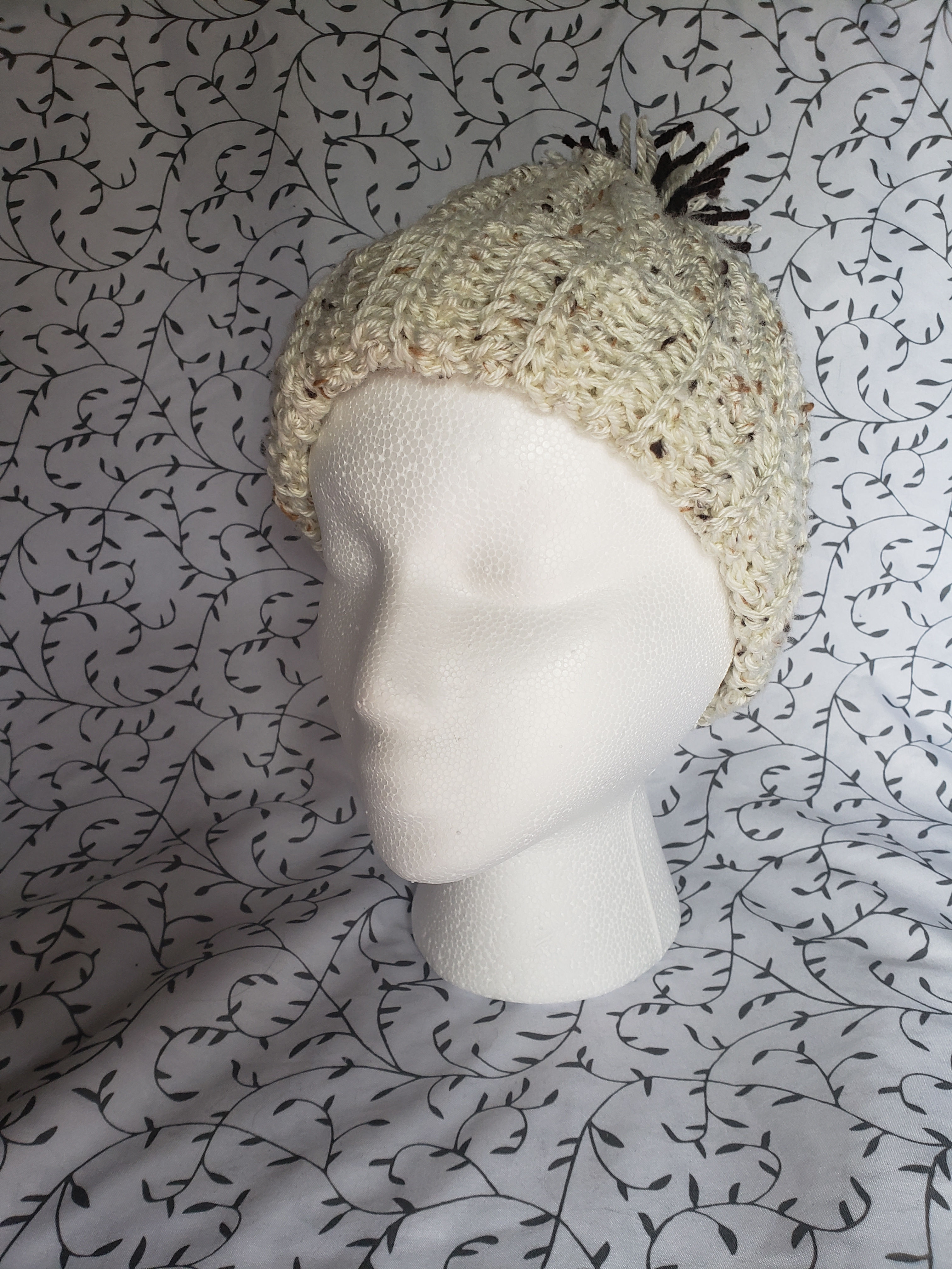 Rustic Tweed Beanie