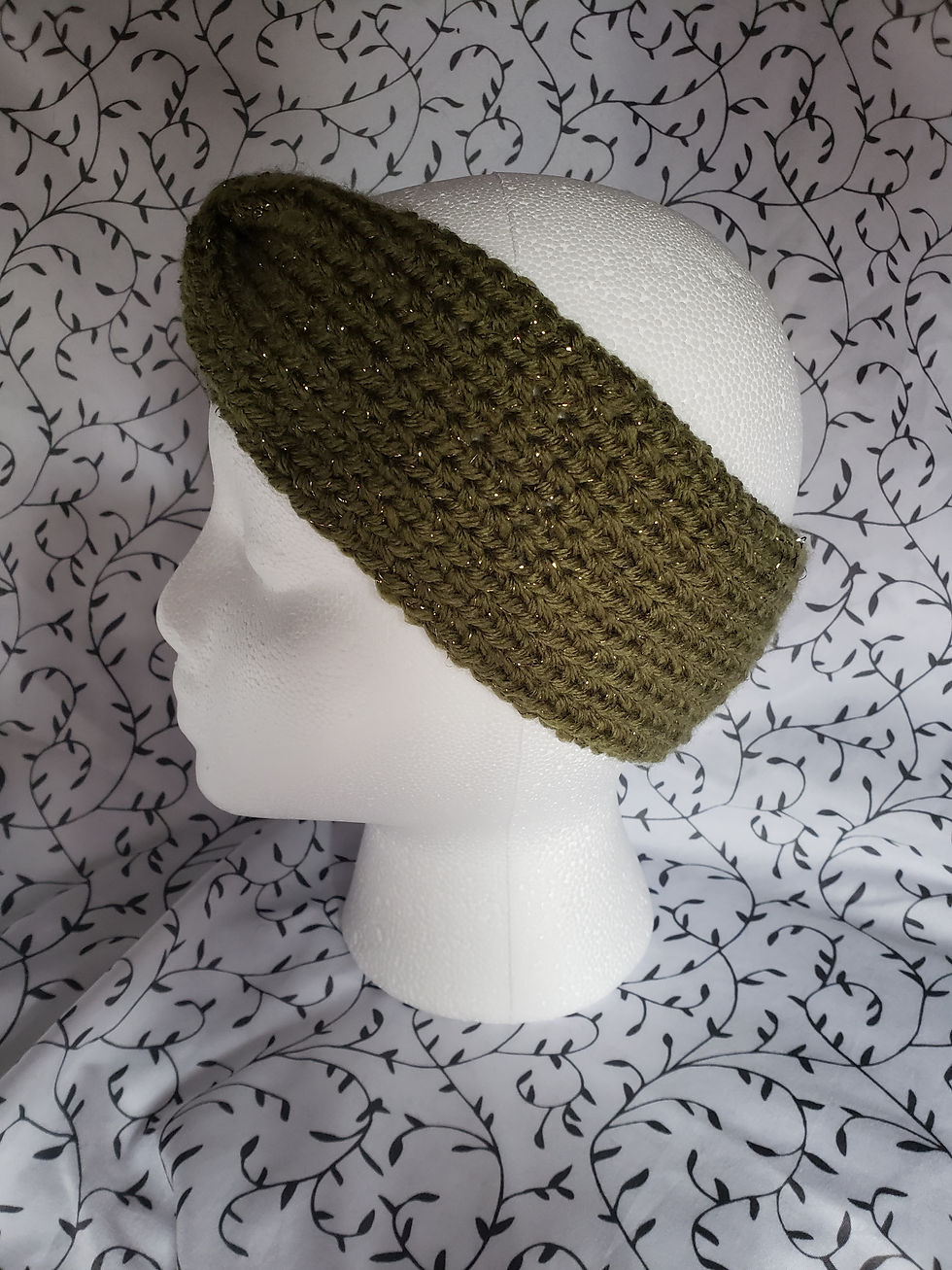 Thumbnail: Fashionable Olive Bow Headband