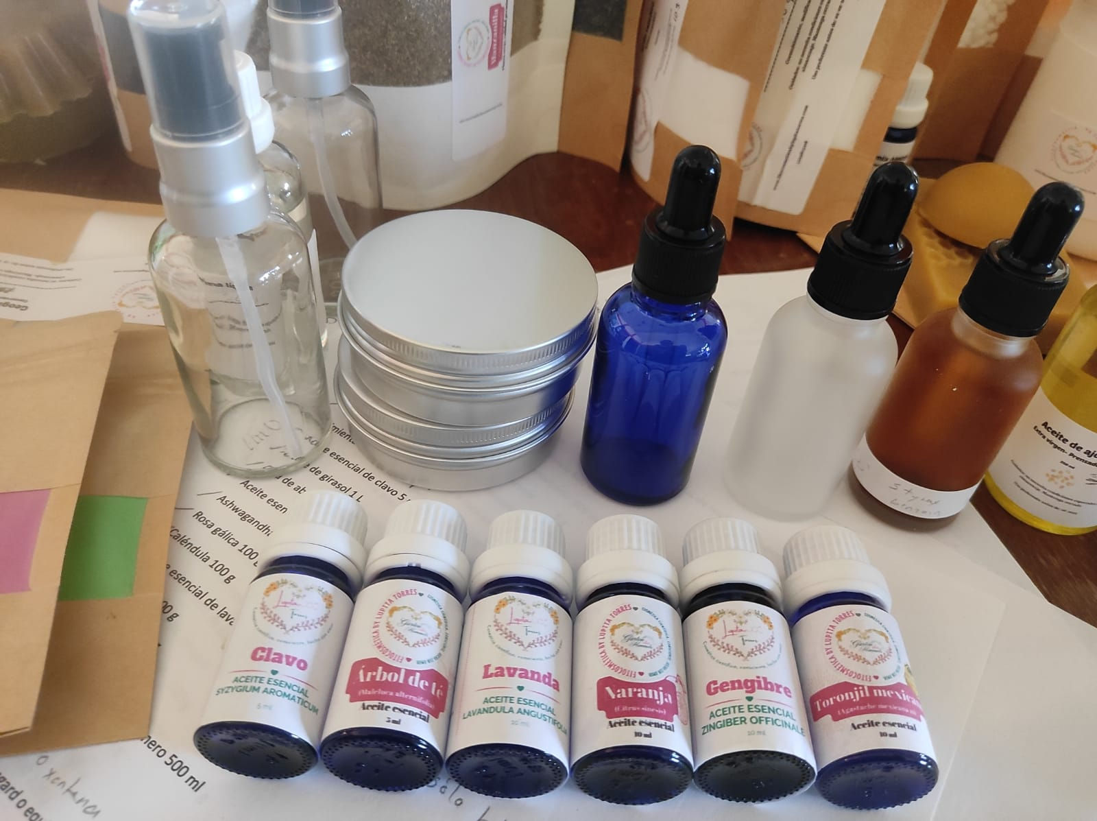 Kit de insumos básicos para sueros