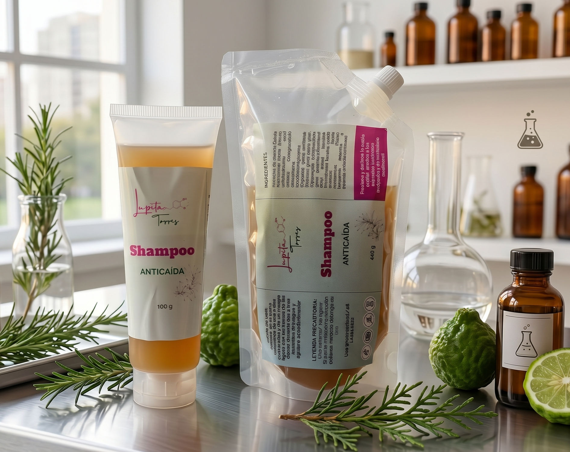 Shampoo anticaída, fórmula secreta
