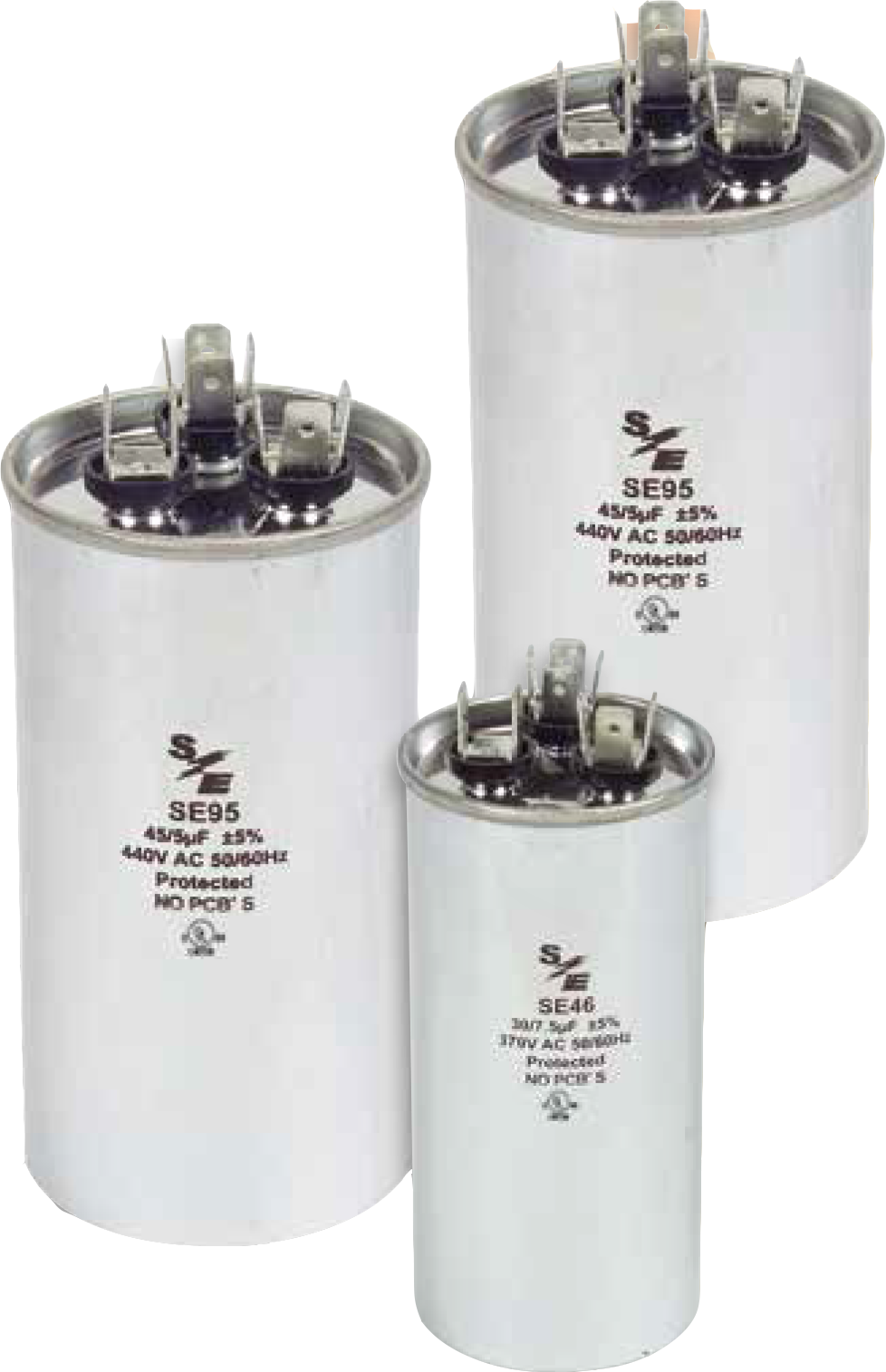 capacitores redondos dual