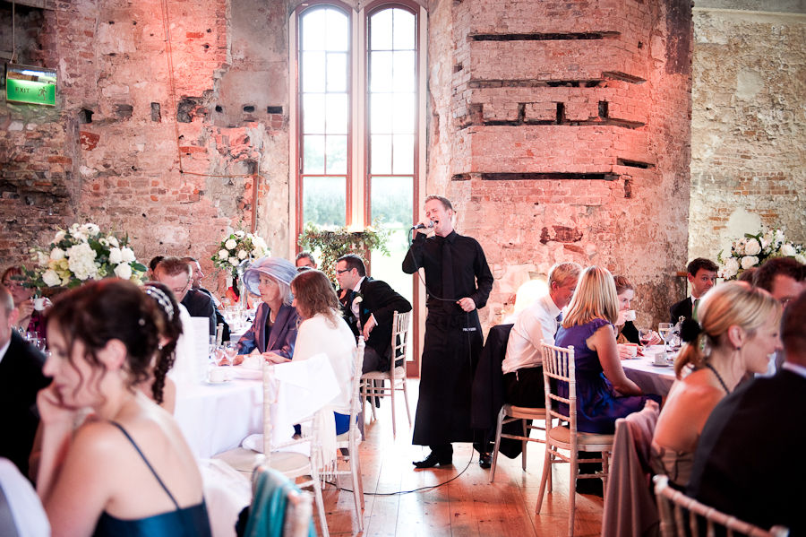 Singing Waiter - see our Services