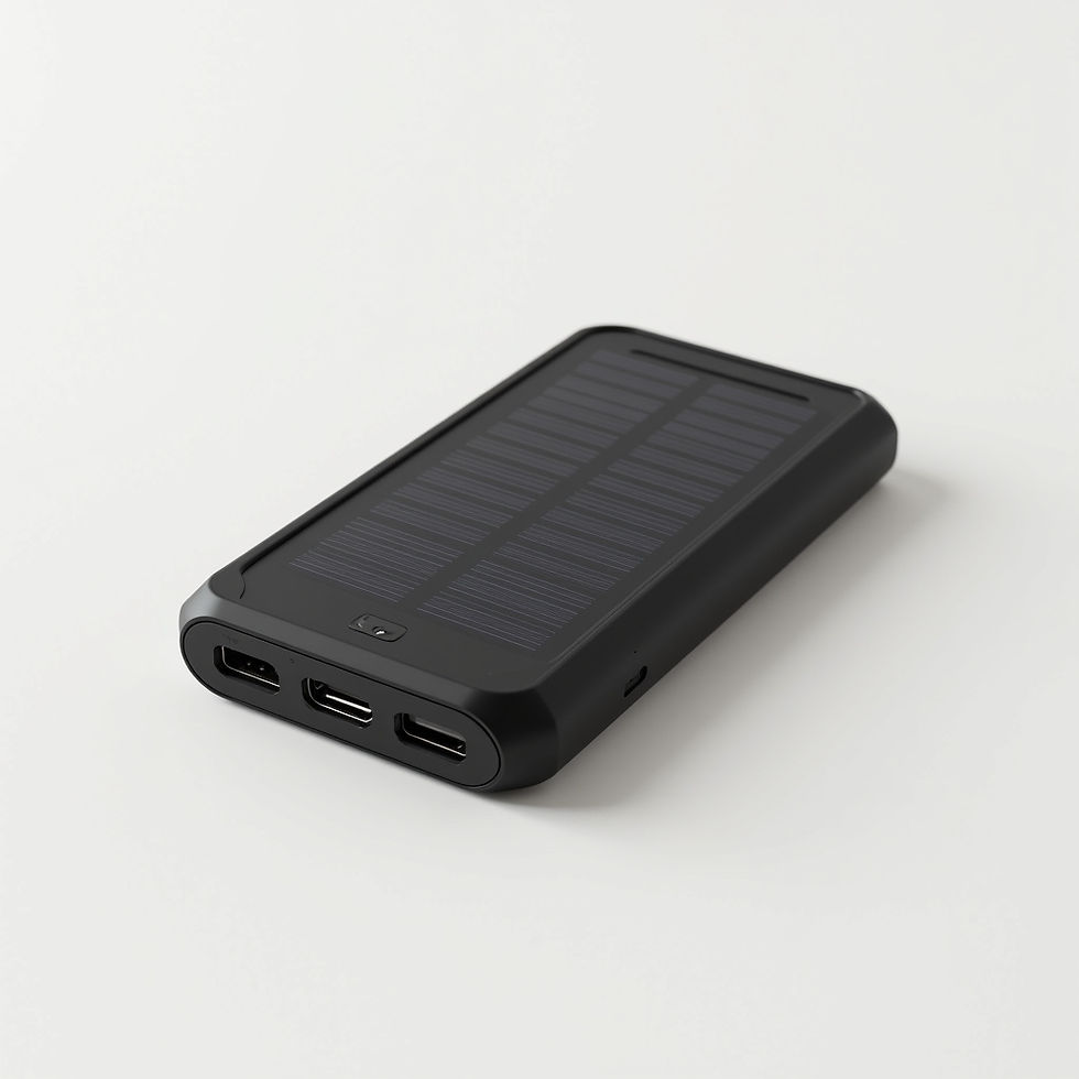 Bateria Externa Solar