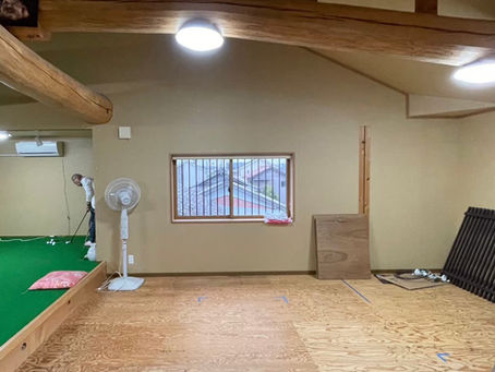 屋根裏 居室化計画！