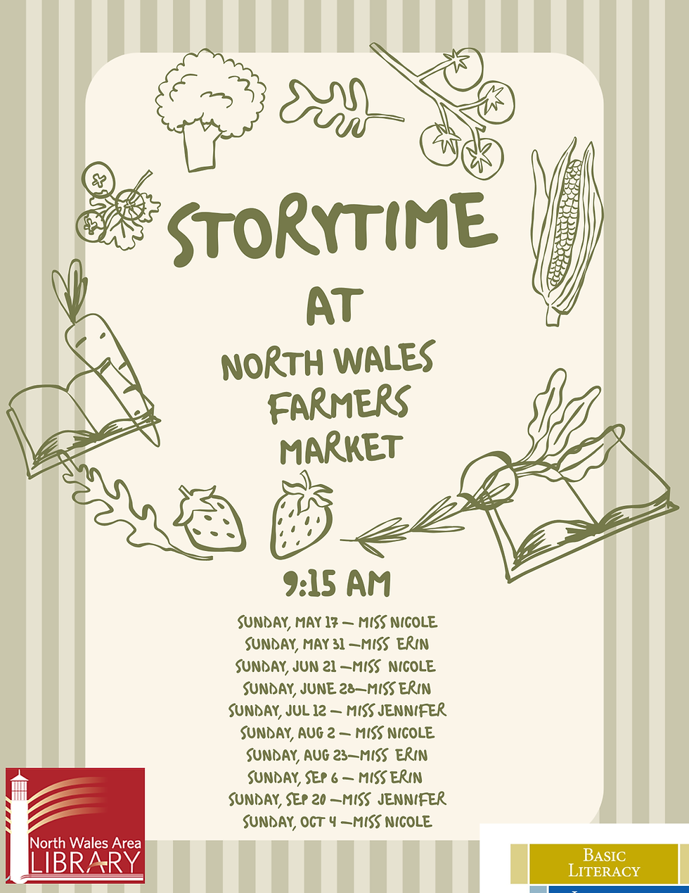 Storytime At North Wales Farmers Market