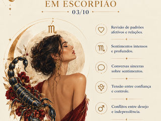 Vênus Retrógrado em Escorpião: revisando os afetos em profundidade