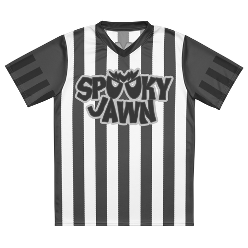 spooky jawn gray Recycled unisex sports jersey copy copy | Blk Moth