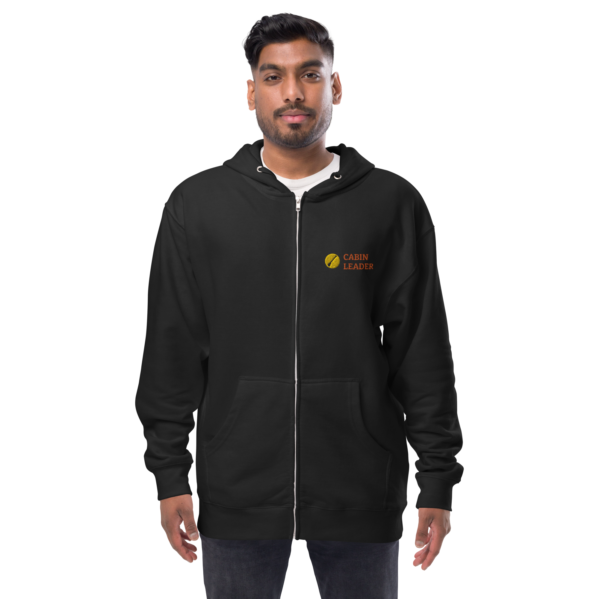 Camp Sanctity Cabin Leader Unisex fleece zip up hoodie