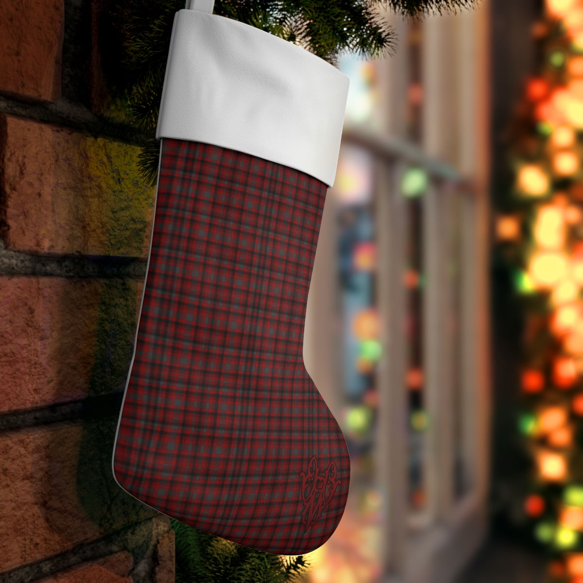 Tartan Holiday Stocking