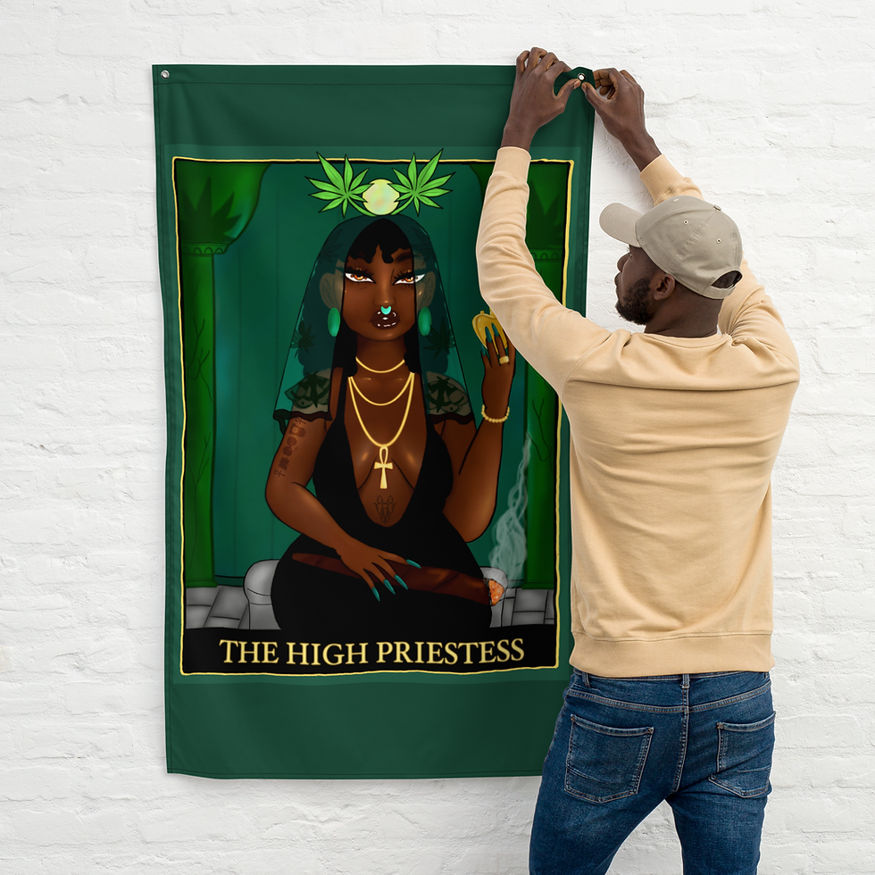 Thumbnail: High Priestess Flag