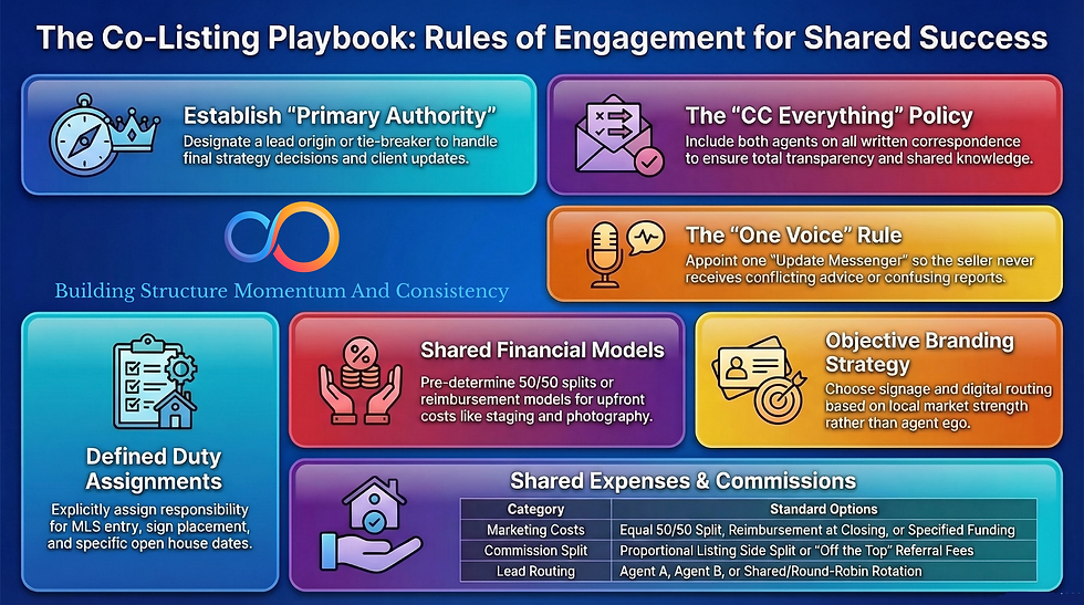 The Co-Listing Playbook: Best Practices for Shared Success