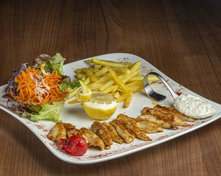 Filets de Perche meunière -Restaurant de l'Aéroport Lausanne - Blecherette