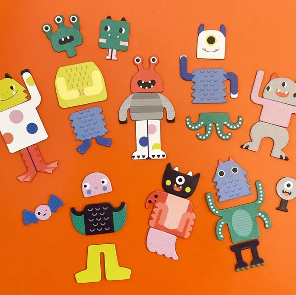 Thumbnail: PETIT COLLAGE - Mixed-Up Monsters On-The-Go