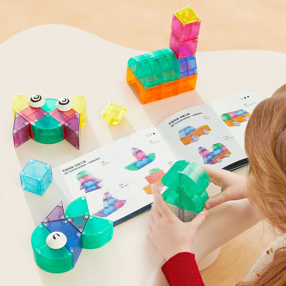 Thumbnail: MIDEER - Creative Magnetic Building Blocks 46 Pcs