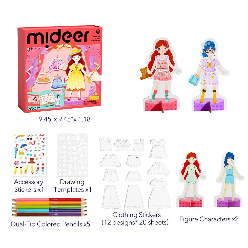 Thumbnail: MIDEER - Creative Costume Collage Set - Sweetheart