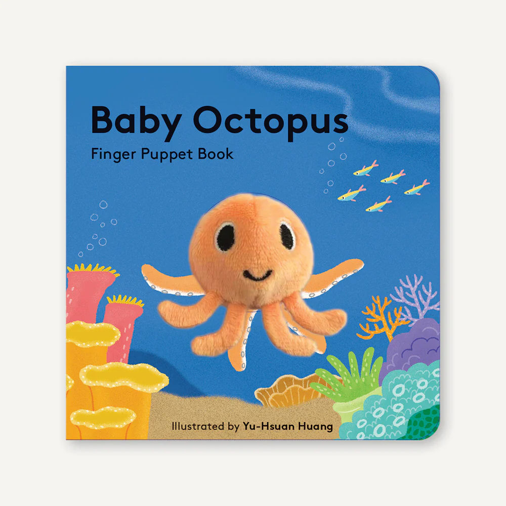 CHRONICLE BOOKS - Baby Octopus Finger Puppet Book