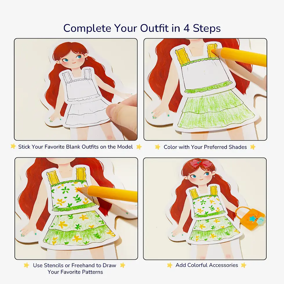 Thumbnail: MIDEER - Creative Costume Collage Set - Sweetheart