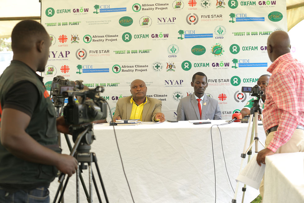 Engaging mainstream media on climate change issues on Earth day