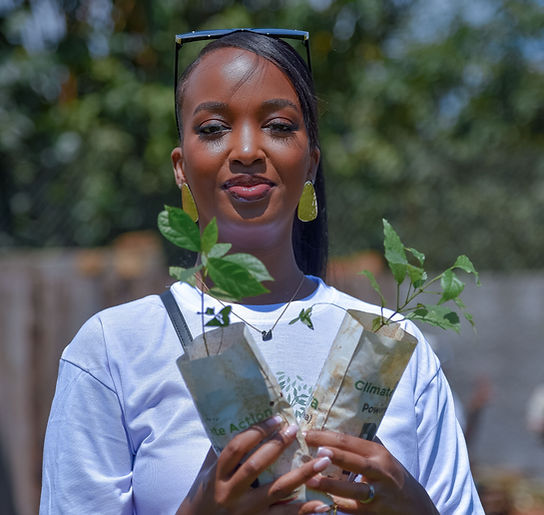 Kenneth Kakuru tree planting initiative-green lens uganda