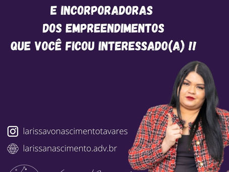 Pesquise as Construtoras/Incorporadoras dos Empreendimentos que você ficou interessado (a)!