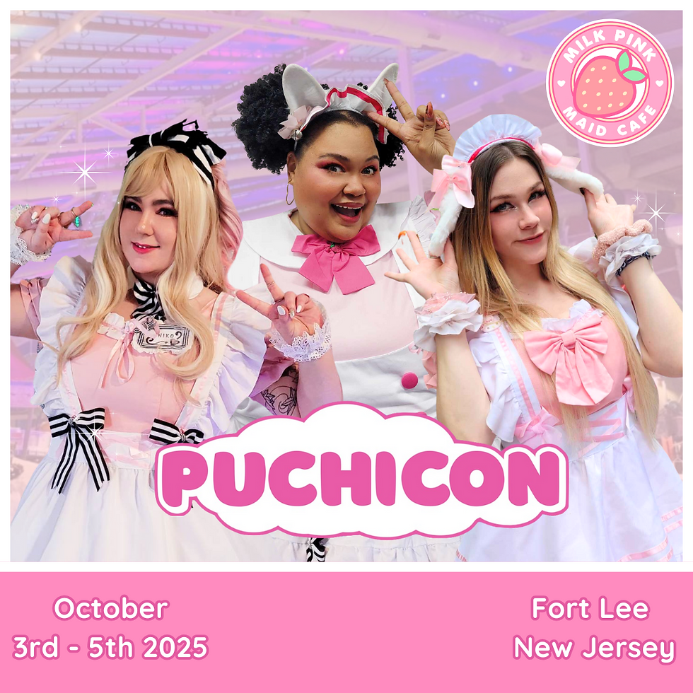 Puchicon Fort Lee - Milk Pink Maid Cafe
