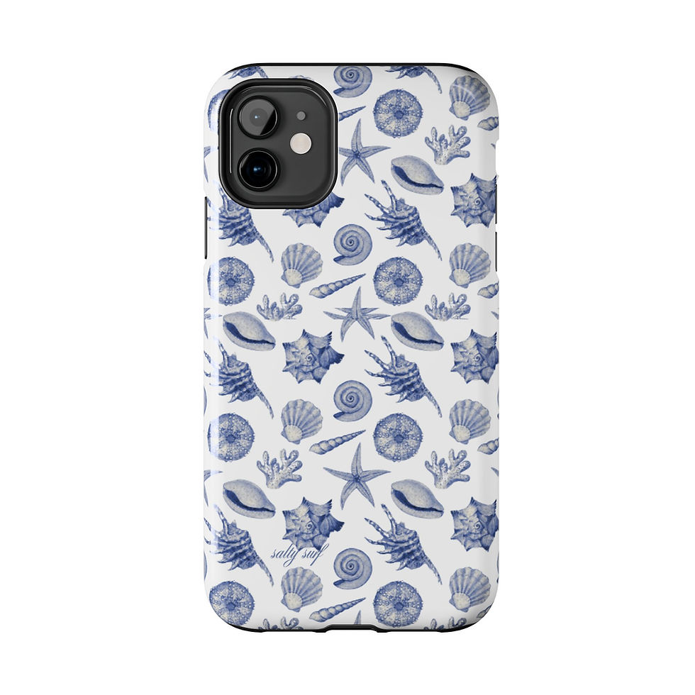 Thumbnail: Ocean-Themed Tough Phone Case - Beach & Nautical Design