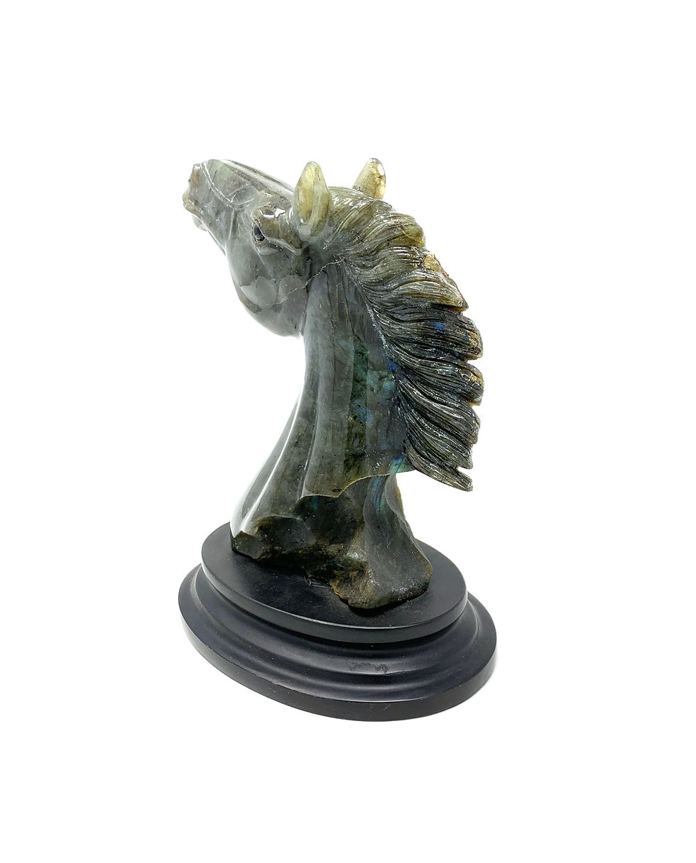 Thumbnail: Natural Labradorite Horse Head