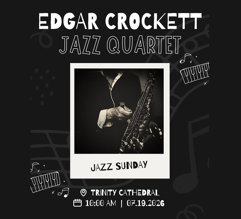Jazz Worship Service featuring The Edgar Crockett Quartet